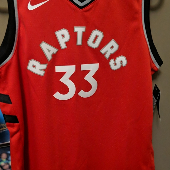 Youth Large Marc Gasol Raptors Swingman Jersey - Picture 1 of 2